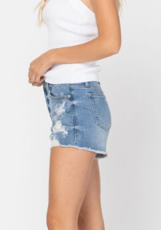 Lemon Patch Destroyed Shorts