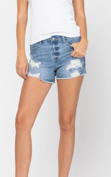 Lemon Patch Destroyed Shorts