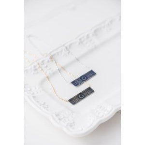 Bar Necklace and Bookmark Gift Set