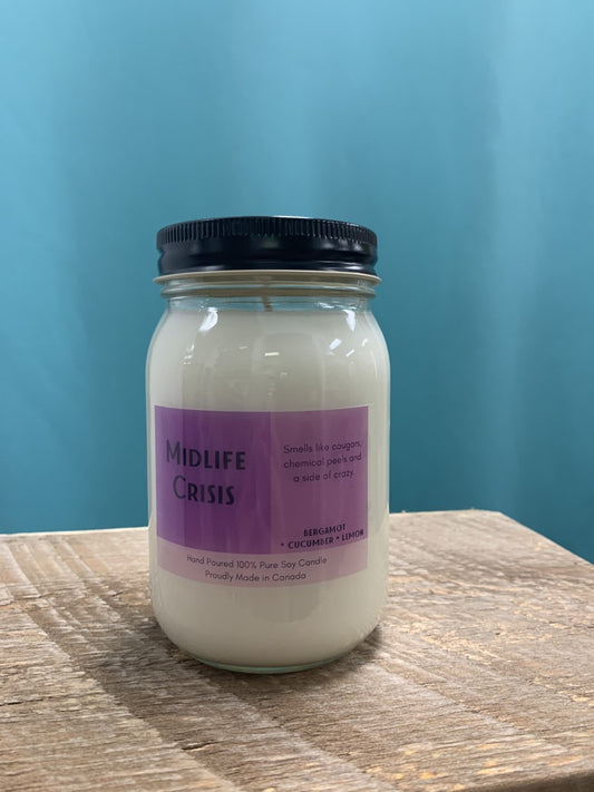 Mid Life Crisis Candle