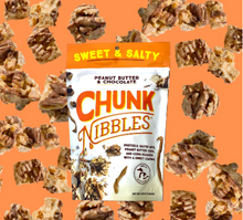 Load image into Gallery viewer, Peanut Butter &amp; Chocolate Personal Pouch - Chunk Nibbles
