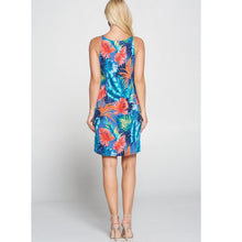 Load image into Gallery viewer, Tropical Print Knit Dress

