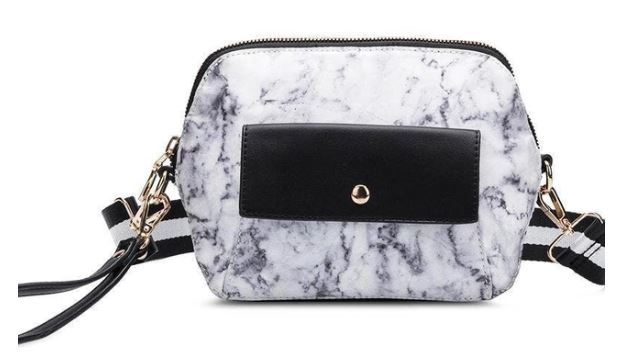 Saffi White Small Crossbody Bag