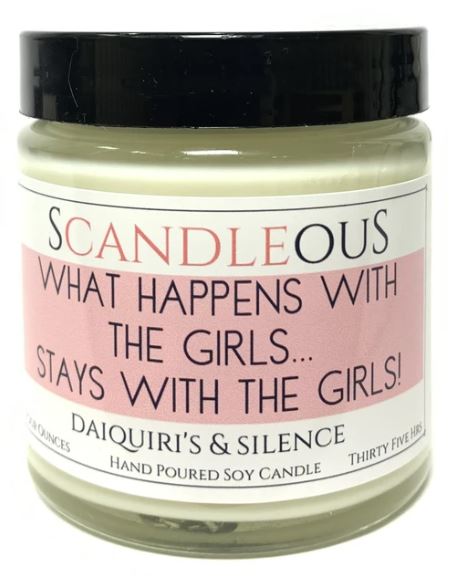 What Happens with the Girls - Stays with the Girls Candle