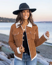 Load image into Gallery viewer, Sherpa Corded Jacket SALE
