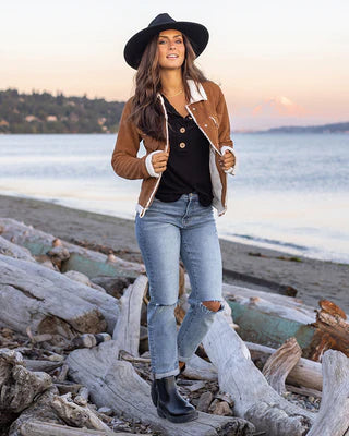 Sherpa Corded Jacket SALE