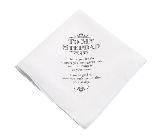 Stepdad Keepsake Hankie