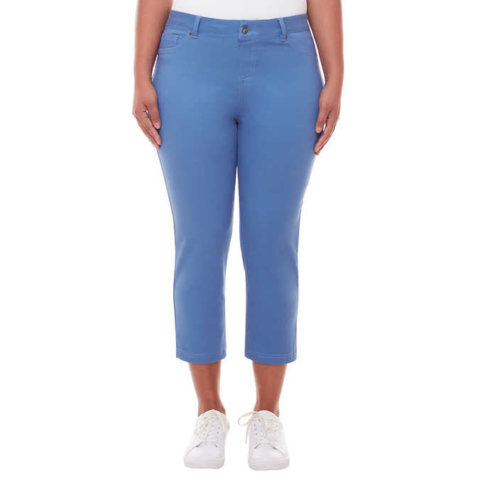 Women's Pull-on 5-Pocket Crop Pant