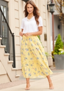 Valley Cotton Flora Skirt