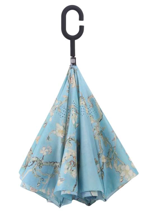 Reverse-Opening Umbrella