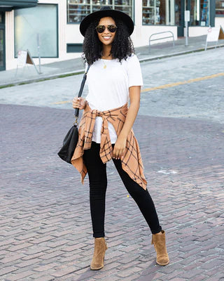 Washed & Worn Tunic Tee-SALE
