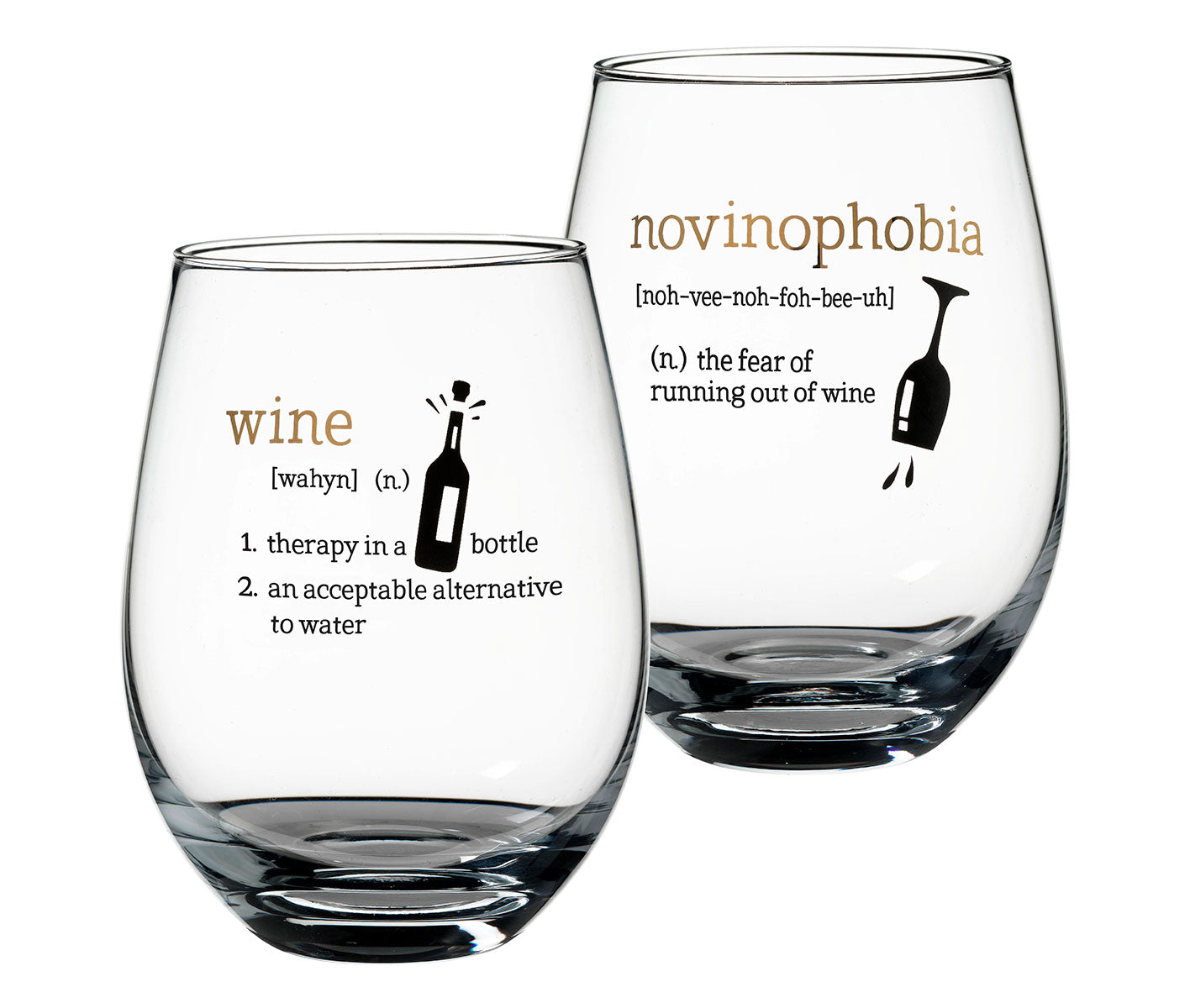 Stemless Wine Glasses
