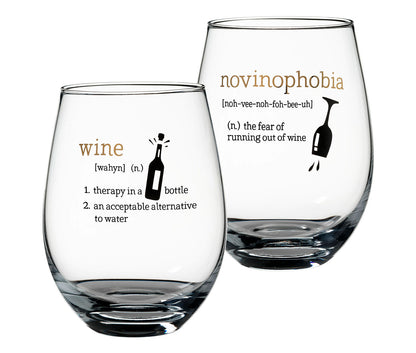 Stemless Wine Glasses