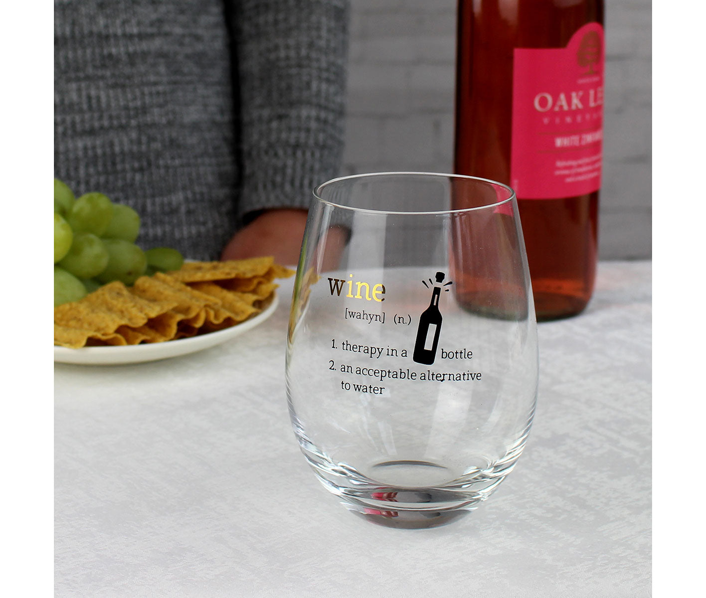 Stemless Wine Glasses