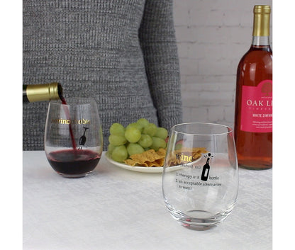 Stemless Wine Glasses