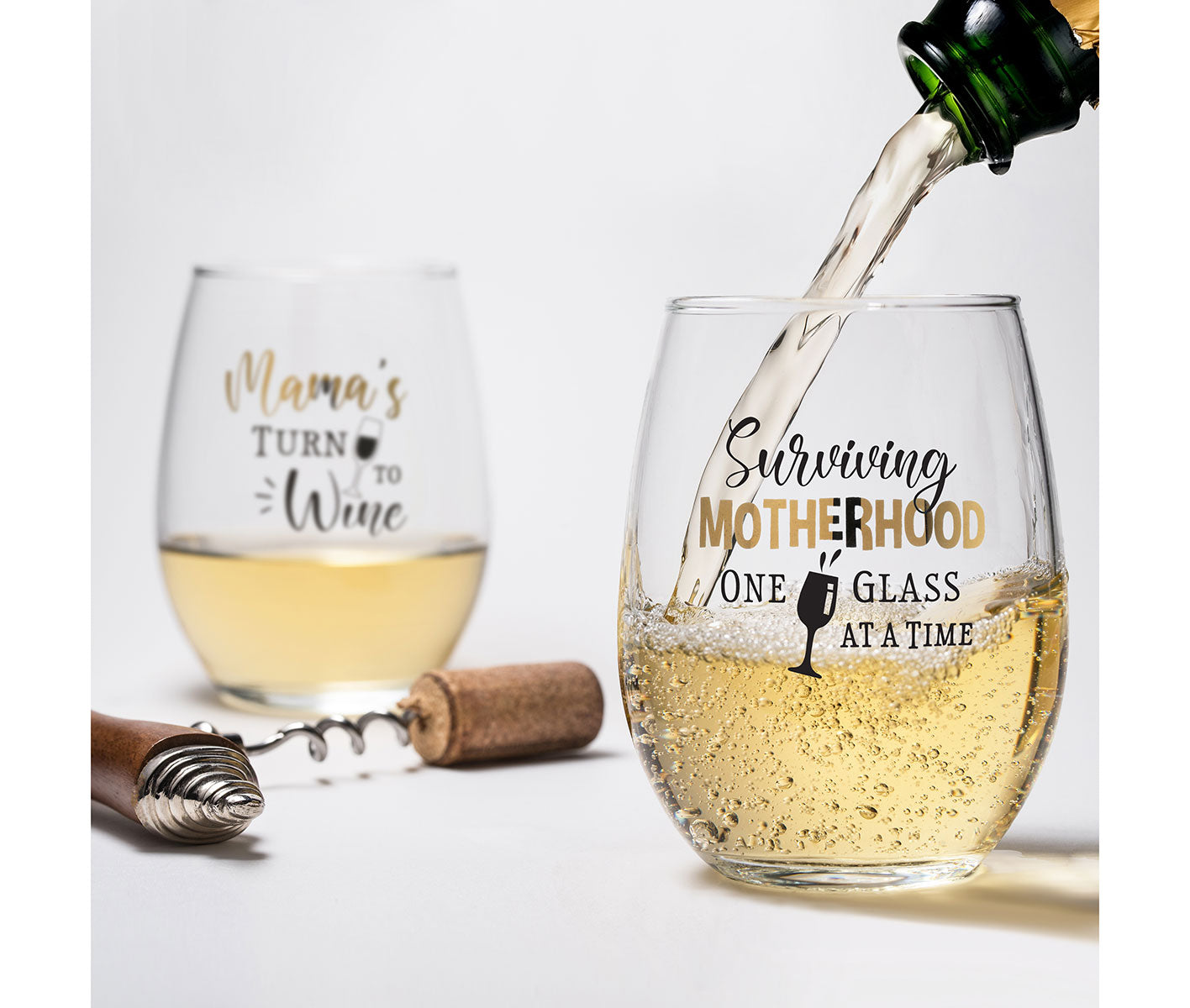 Stemless Wine Glasses