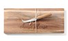 Wood Cheese Board & Knife Set