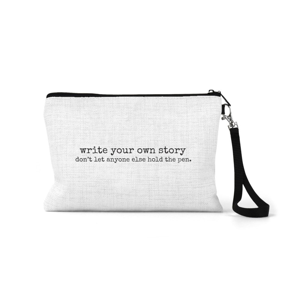 Linen Zippered Bag