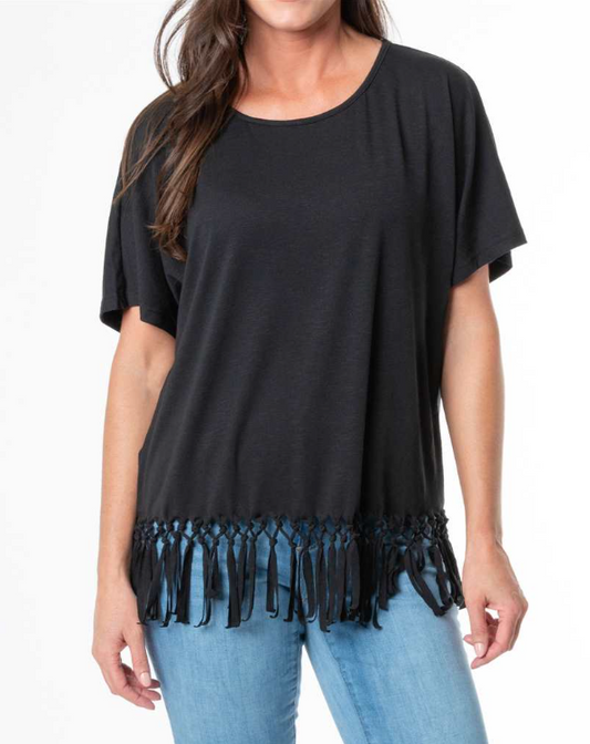Zya Fringe Top