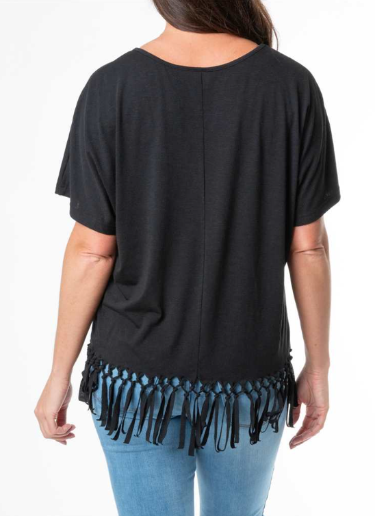 Zya Fringe Top